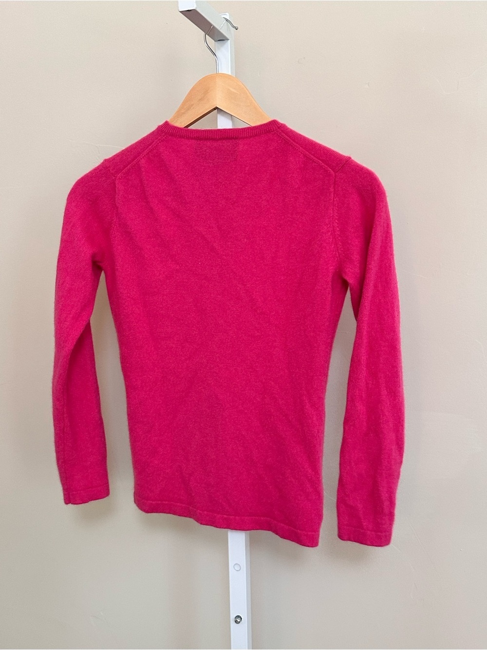 Quill’s Woollen Market Ireland 100% Cashmere Cardigan Pink Size 36 - Picture 2 of 5